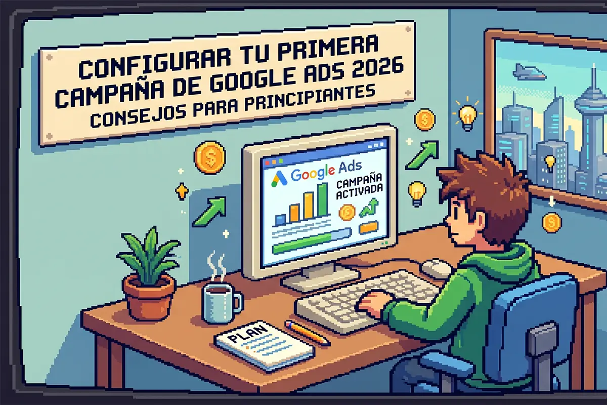 Configurar tu Primera Campaña de Google Ads 2026 | Guía Paso a Paso