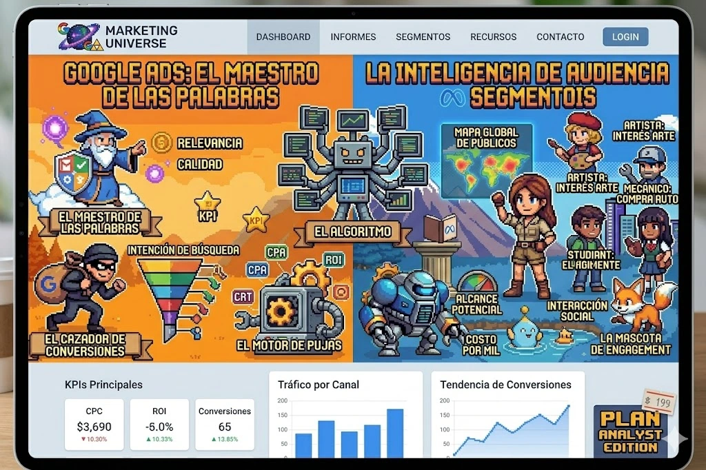 Anuncios de Búsqueda vs. Display: Estrategia de Inversión en Google Ads