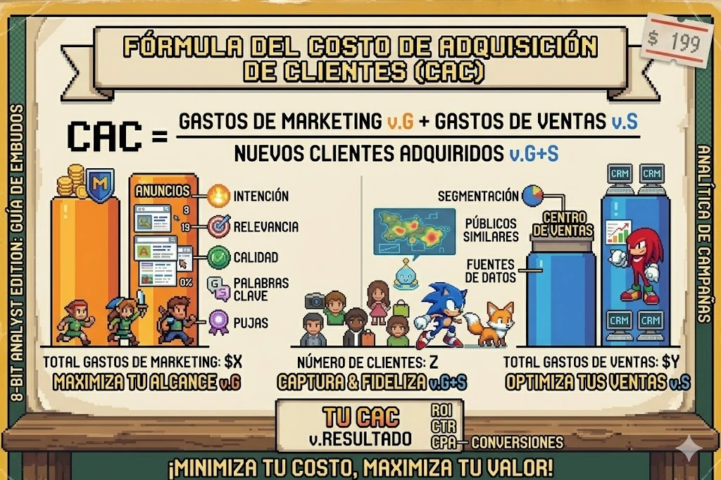 Costo de Adquisición de Cliente (CAC): La métrica definitiva para medir tu rentabilidad